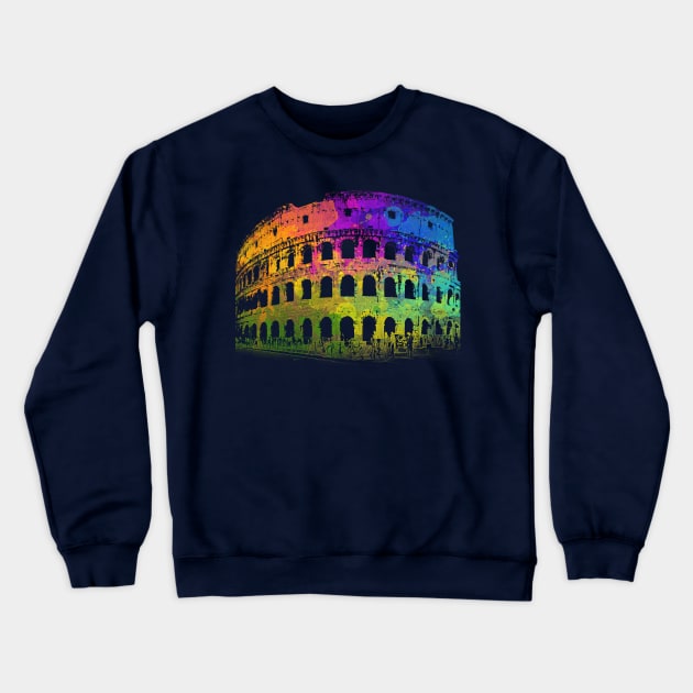 The Colosseum of Rome Crewneck Sweatshirt by Seraphine